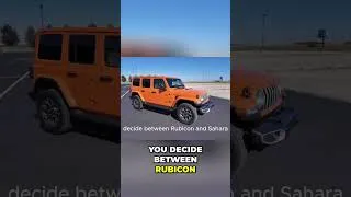 Thumbnail: Mechanic Reveals Jeep Buyer Regrets: Rubicon vs. Sahara! #shorts