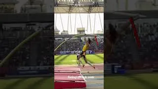 Thumbnail: Pole Vault Inversion Speed & Strength. Build inversion strength!  SwingUpRack.com #polevault #sports