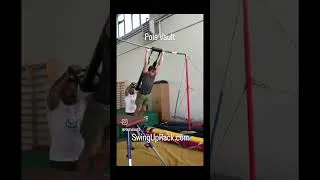 Thumbnail: Since this video he has broken the Pole Vault World Record 14 Times! SwingUpRack.com Patent9,937,371