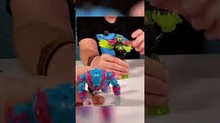 Thumbnail: MrBeast Lab Hyper Fusion Mutators Earth Panther vs Lightning Panther Toy! #toys #mrbeast