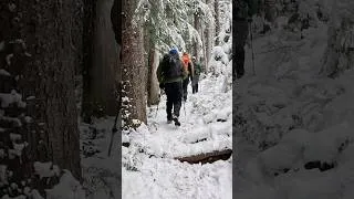 Thumbnail: Hiking to Colchuck Lake in the Snow | Winter Wonderland