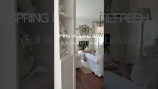 Thumbnail: SPRING kitchen refresh.🌷Watch full video here: https://youtu.be/EoWdf_TIoas
