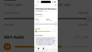 Thumbnail: 2nd Amber Alert of the Day - Washington State Amber Alert August 17, 2026 No EAS