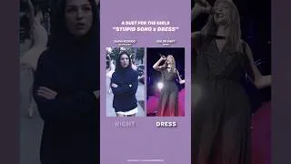 Thumbnail: @OliviaRodrigo @TaylorSwift duet 💜🖤 “Stupid Dress” #mashup #yspsfagsil #reputation