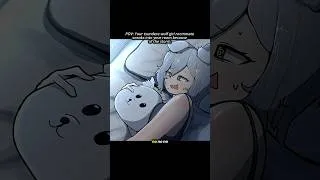 Thumbnail: 💜🎧 Your Tsundere Wolfgirl Roommate is Scared of a Thunderstorm [ASMR Roleplay] [Wolf Girl Speaker]
