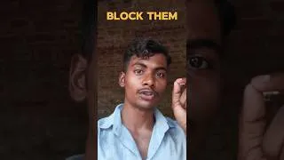 Thumbnail: Blocked Them #shorts #motivation #funny #respect #viral #reels #love #selfimprovement #fitness #gym
