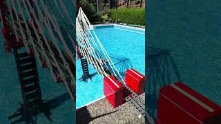 Thumbnail: Lego Train Going Over New Bridge For The First Time