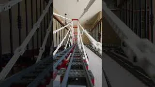Thumbnail: POV Lego Train Ride Over a Huge Bridge #legotrain #lego #legoshorts