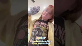 Thumbnail: ADLEY made this Funny Teacher POV for Back to School.. lol