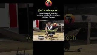 Thumbnail: How Maxwell Maduka of TerraHaptix got started in #robotics #shorts