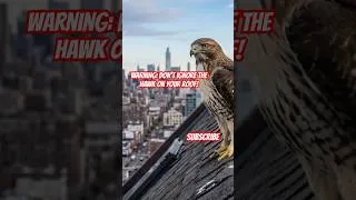 Thumbnail: Hawk Landing at 5 PM Isn't a Coincidence #spiritualwarning #ancestral #shorts
