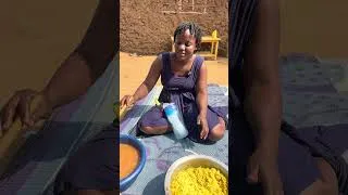 Thumbnail: My Beautiful Wife Turns Simple Rice & Chicken Into a COLORFUL Feast! 😱🍚🍗🔥 #AfricanFood #Foodie