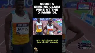 Thumbnail: Botswana's Ndori Claims First Ever Diamond League Win in Xiamen | SA's Simbine Shines
