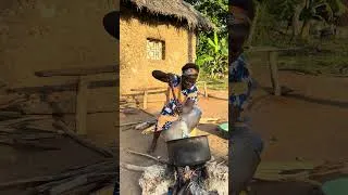 Thumbnail: Beautiful Strong African Mum Cooking Ugali Like a Pro 🌽💪🏾 #shorts #shortsfeed #fypシ