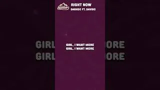 Thumbnail: Darkoo - Right Now ft. Davido #darkoo  #rightnow #lyrics  #davido #afroadventure #afrobeats #afro