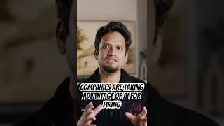 Thumbnail: Companies are taking advantage of AI to fire old people and hire new professionals #AILayoffs