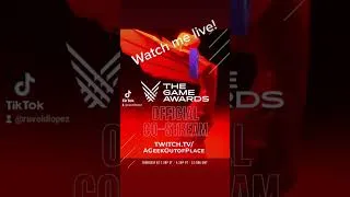 Thumbnail: Tonight, I am officially co-streaming The Game Awards! 7:30 PM ET / 4:30 PM PT#thegameawards