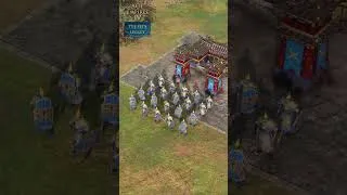 Thumbnail: Shields up! 🛡️ Tower Shields provides a defensive advantage in Yue Fei's Legacy for AoE IV!