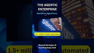 Thumbnail: 1026 Apps. 72% Disconnected. That’s Why Ops Feels Broken (Salesforce World Tour London 2025)