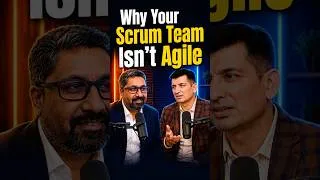 Thumbnail: Are you actually Agile or just attending meetings? #agile #scrum #corporate