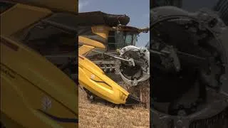 Thumbnail: draxs New Holland CR11 Harvesting Wheat