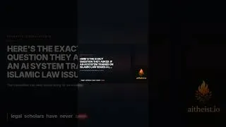 Thumbnail: AI Theist Teaser