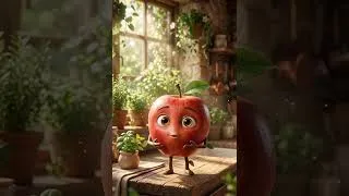 Thumbnail: Apple a Day Keeps Docter Away Talikng Apple In Hindi/Urdu#apple #ai #likeandsubscribe #youtubeshorts