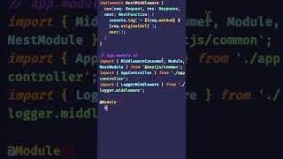 Thumbnail: NestJS Middleware Explained 🧩 | Use Cases & Setup