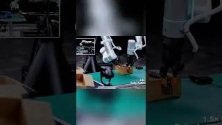 Thumbnail: Autonomous Humanoid Robot Runs Fulfillment Line Solo! #shorts