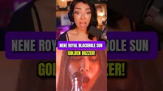 Thumbnail: Nene Royal Blackhole Sun AGT REACTION GOLDEN BUZZER!! 😭♥️ #neneroyal #agt #goldenbuzzer