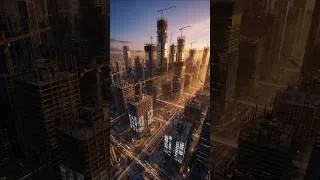 Thumbnail: Watch a Village Turn Into a FUTURE CITY in Few Seconds⚡ #Ai #ShortsViral #CityBuild #Transformation