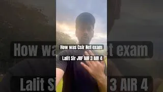 Thumbnail: CSIR NET EXAM JUNE 2026 Analysis #aingmathematics