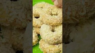 Thumbnail: Crispy Chicken Rings #shorts #chickenrecipe #shortvideo #chickensnacks #viralvideo #food #cooking