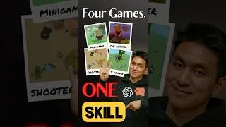 Thumbnail: Claude Code Game Dev with Skills #claudecode #codex #vibecoding
