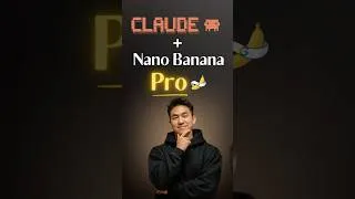Thumbnail: Steal This Nano Banana PRO Claude Code Skill  #nanobananapro #claudecode #threejs
