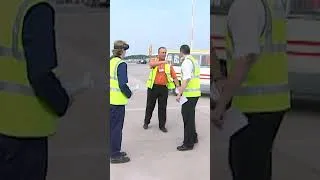 Thumbnail: Ground Staff Clash Sparks Scene in Front of Passengers #airline #shorts