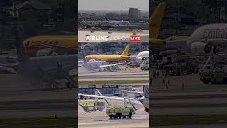 Thumbnail: 🚨 United 787 Emergency at LAX: Engine Fire After Touchdown! | Exclusive Video