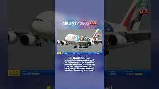 Thumbnail: 🎾✈️ Emirates A380 Grand Slam Livery Touches Down at LAX!