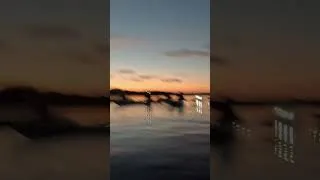 Thumbnail: Kayakers sounding off one by one during evening trip ending in the dark