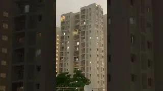 Thumbnail: The beautiful rainy skies of Bengaluru, India 🇮🇳. #rain #rainsounds #beautifulnature #beauty
