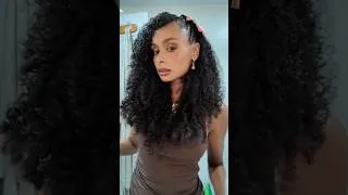 Thumbnail: Summer curly hairstyle 🌺  #curlyhairstyles #curlyhairtutorial #hairstyles #summerhairstyles