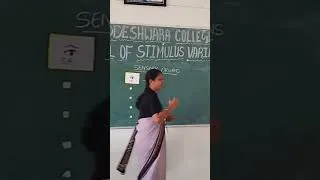 Thumbnail: Microteaching| skill of stimulus variation| Biology #bed #biology