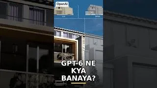 Thumbnail: GPT-6 Se 3D Worlds Ban Gaye? | اگلی نسل کے AI ایجنٹس | Real GPT-6 Agent Builds #Shorts