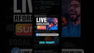 Thumbnail: Suno Live Performance #sunoai #shorts #trending