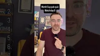 Thumbnail: Daily World Cup quiz - matchday 6 #football #worldcup #trivia #quiz