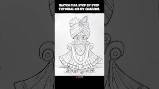 Thumbnail: Easy Jagannath Drawing Tutorial @AjArts03