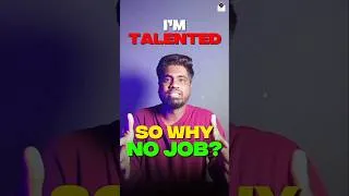 Thumbnail: You’re Talented, So Why Do Interviews Keep Rejecting You? 💔 #jobinterview #placementprep #careertips