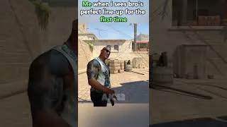 Thumbnail: When bro's line-up smokes perfect  #cs2 #ajcs2
