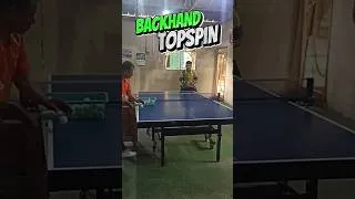 Thumbnail: Backhand Topspin Table Tennis vs Backspin