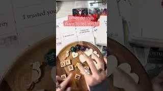 Thumbnail: What do they wish to tell you??!!! #tarot #psychiclovereading #lovetarot